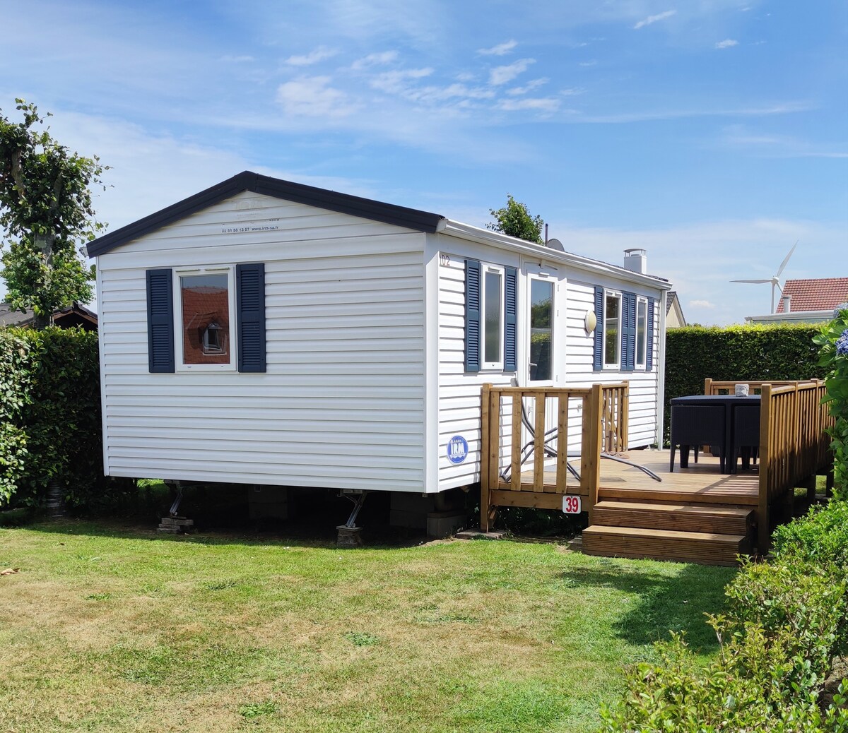 Mobil home sur Camping *** avec piscine chauffée