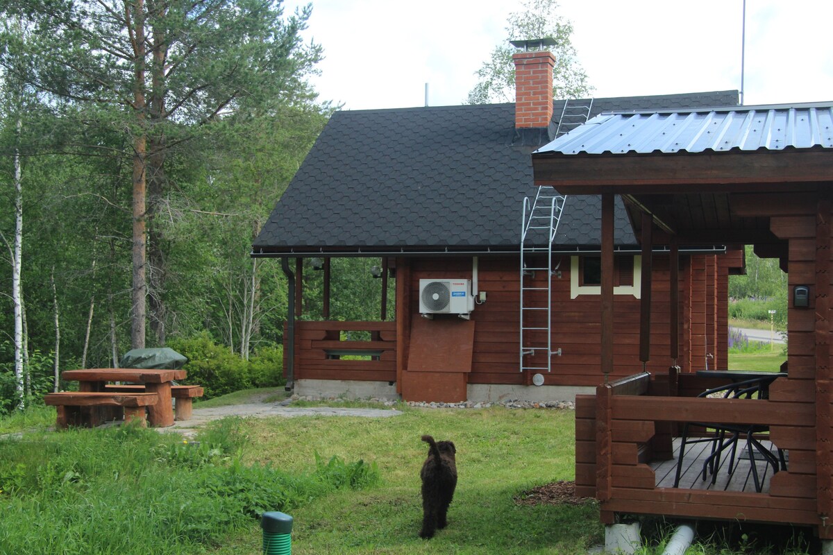 toholampi整套小木屋peacefullestijokiriverlogcabin