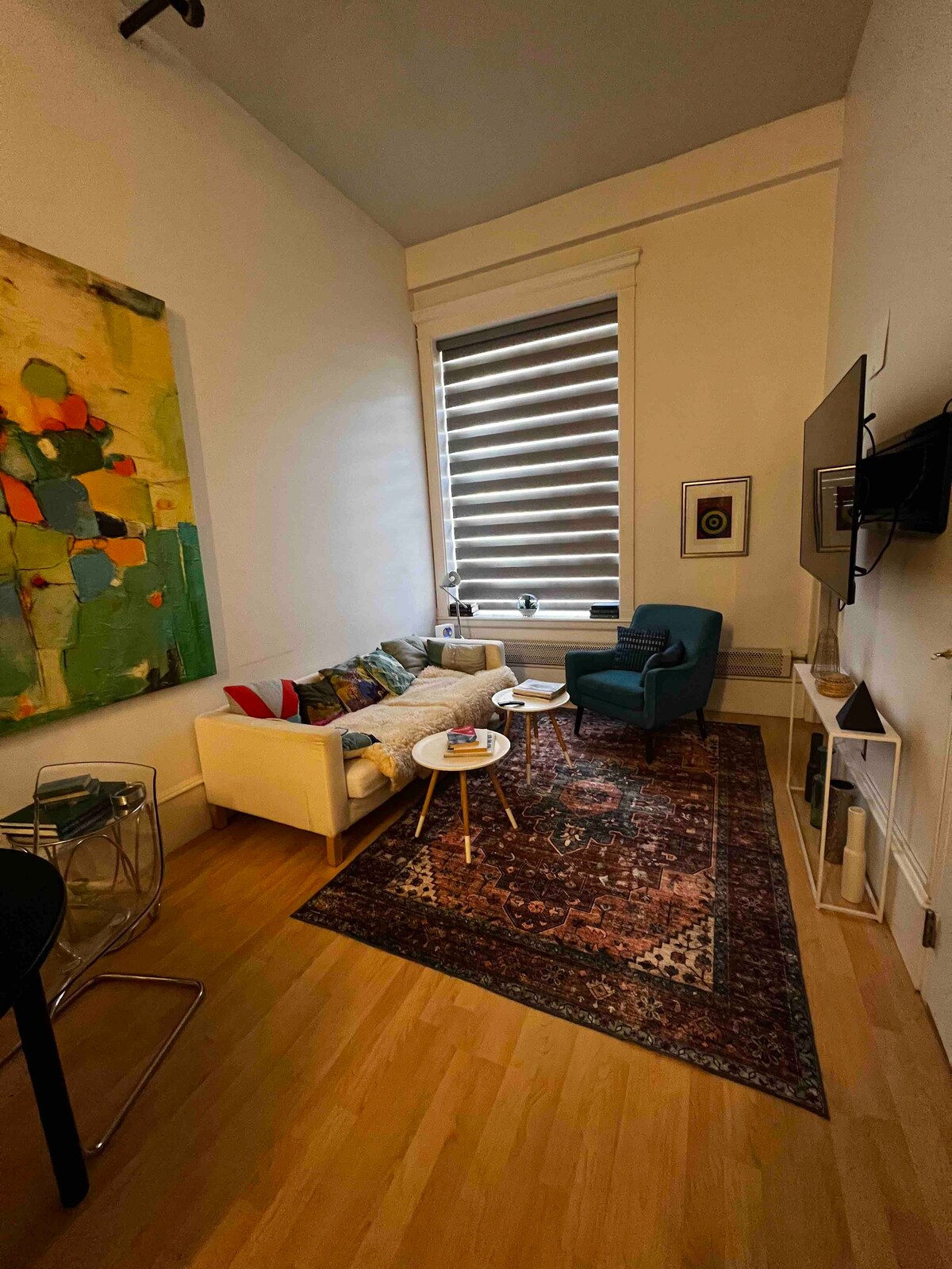 现代公寓1张床+阁楼-旧金山市中心（ 30天以上）