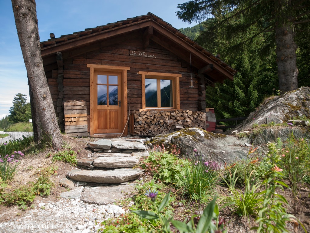 Le Mazot ，传统Alpine Chalet nr Zinal