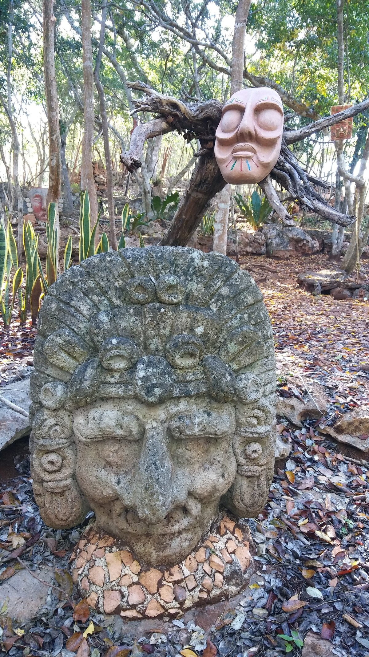 Private room, in ecological park near Uxmal.