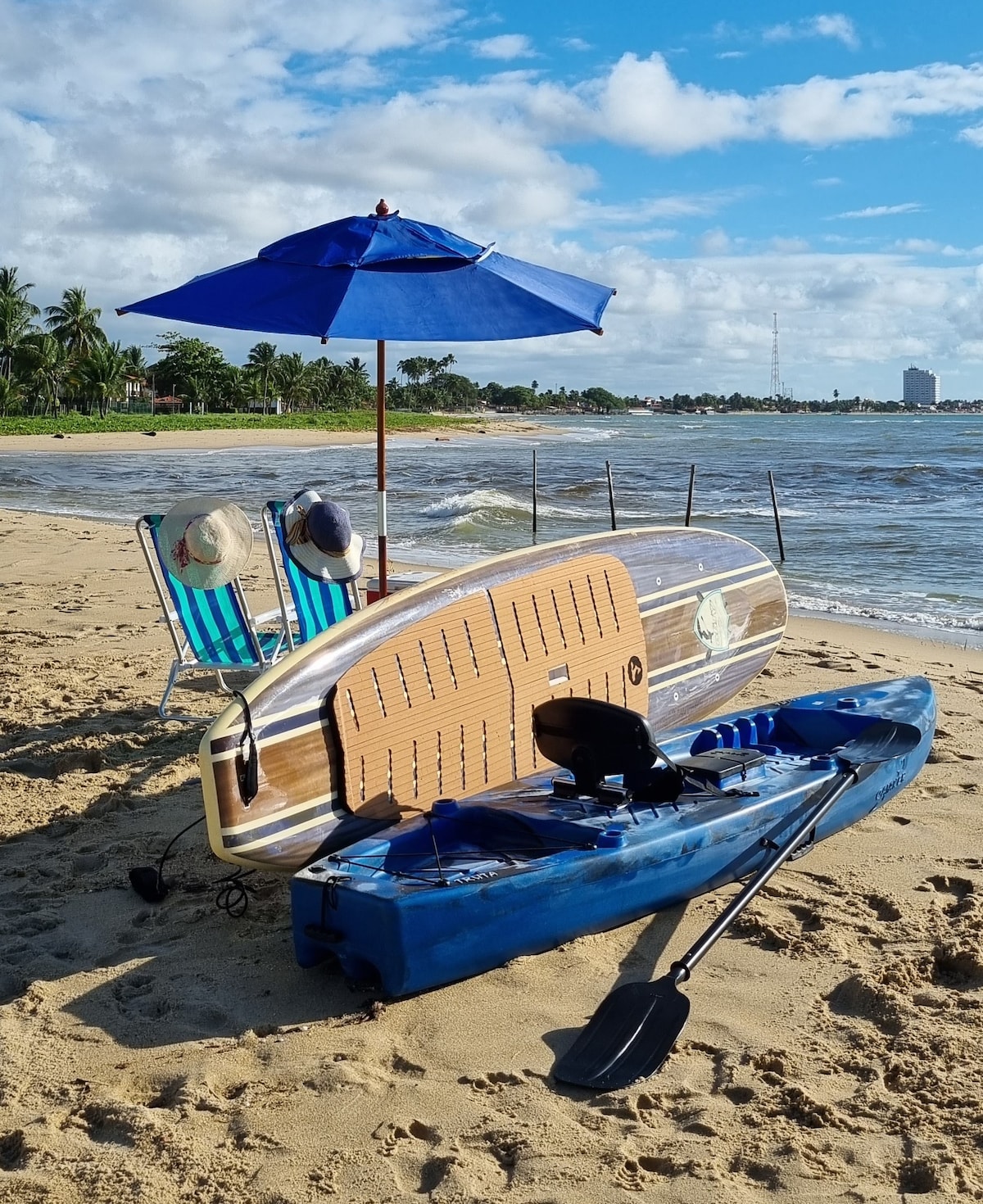 Aconchego de Peroba, Pé na Areia-Energia Free