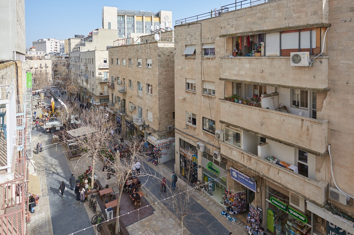 耶路撒冷市中心的舒适公寓刚刚装修完毕