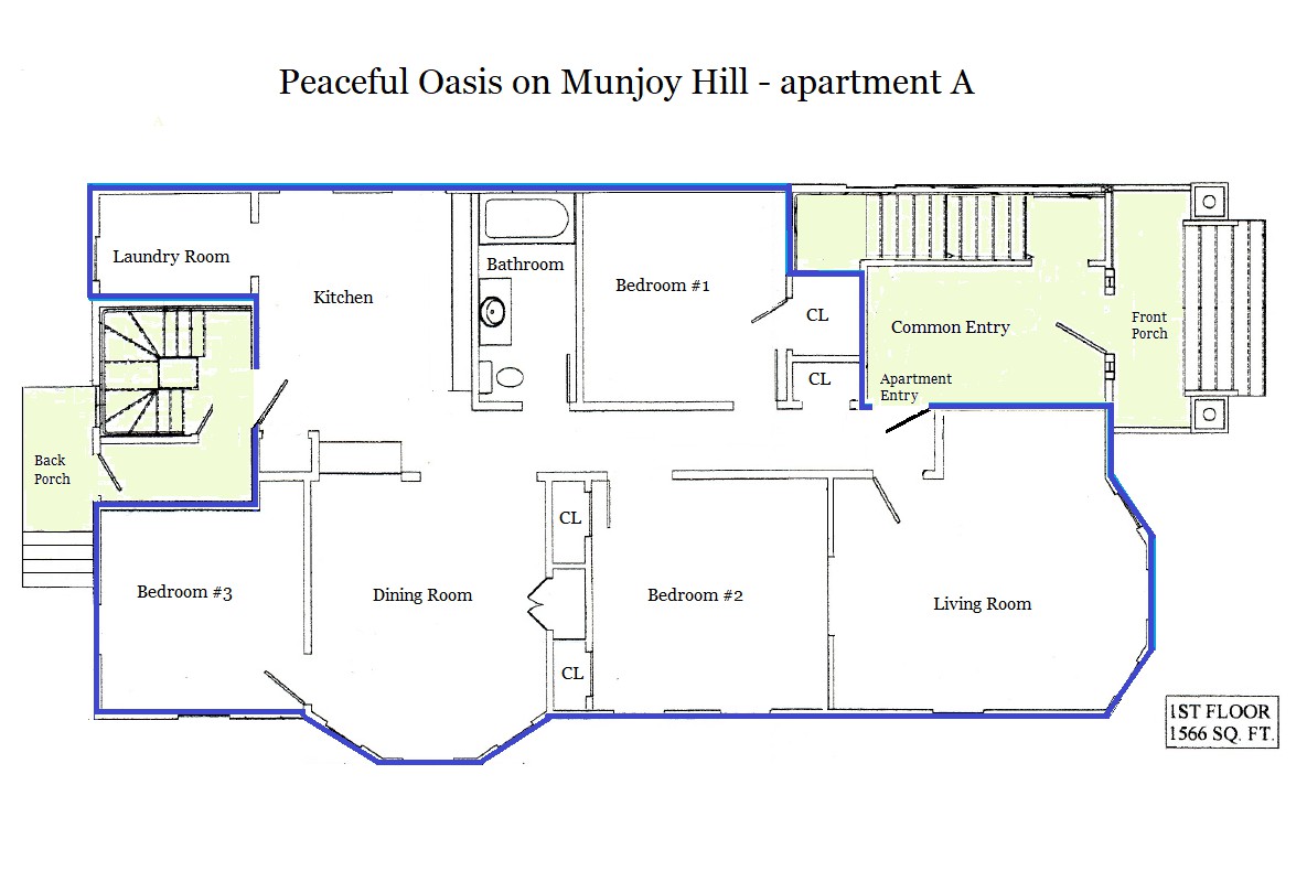 Munjoy Hill上的宁静绿洲- 1楼/3卧室+停车位
