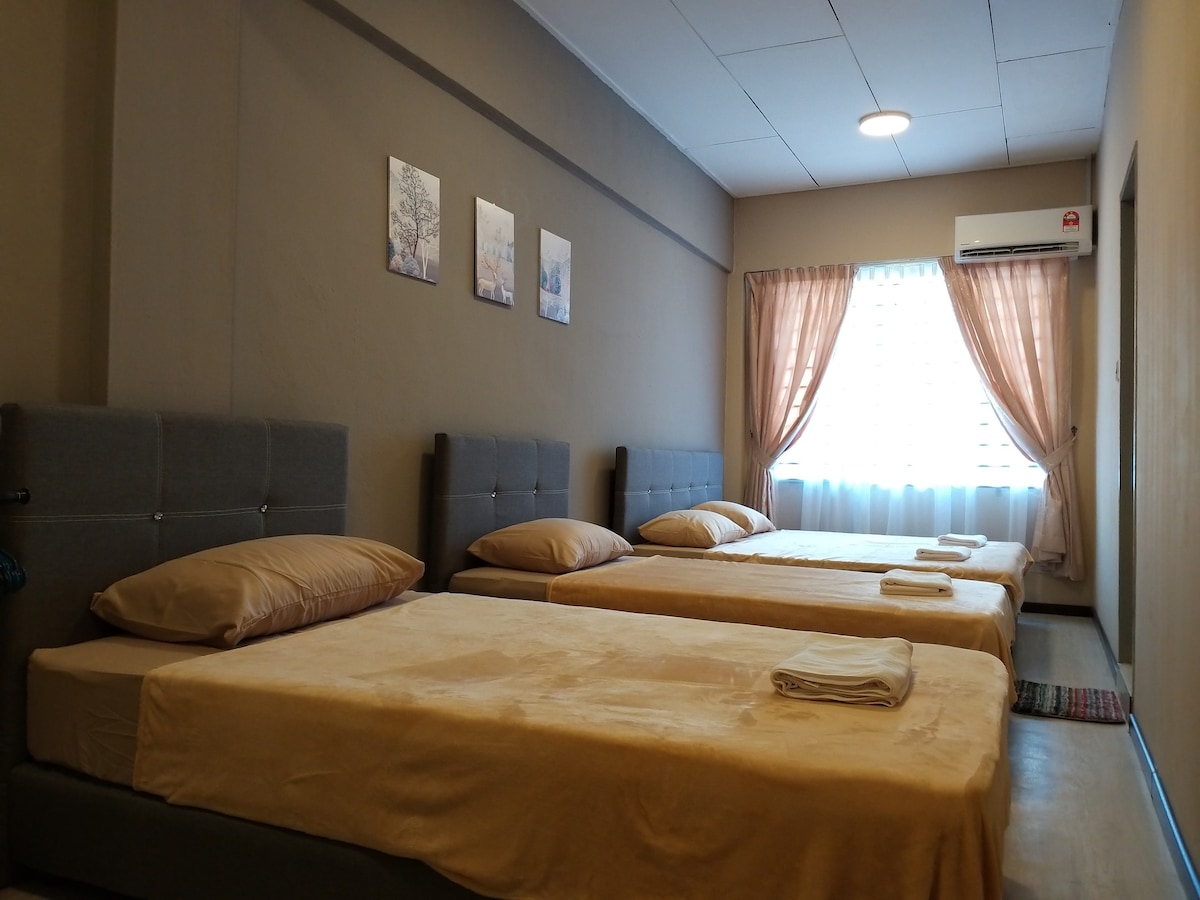 Sabah Putatan Cozy Stay (Room D) 沙巴近机场/免费上网/4人