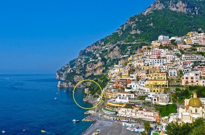 Stanzetta in Trasita Tower in Positano