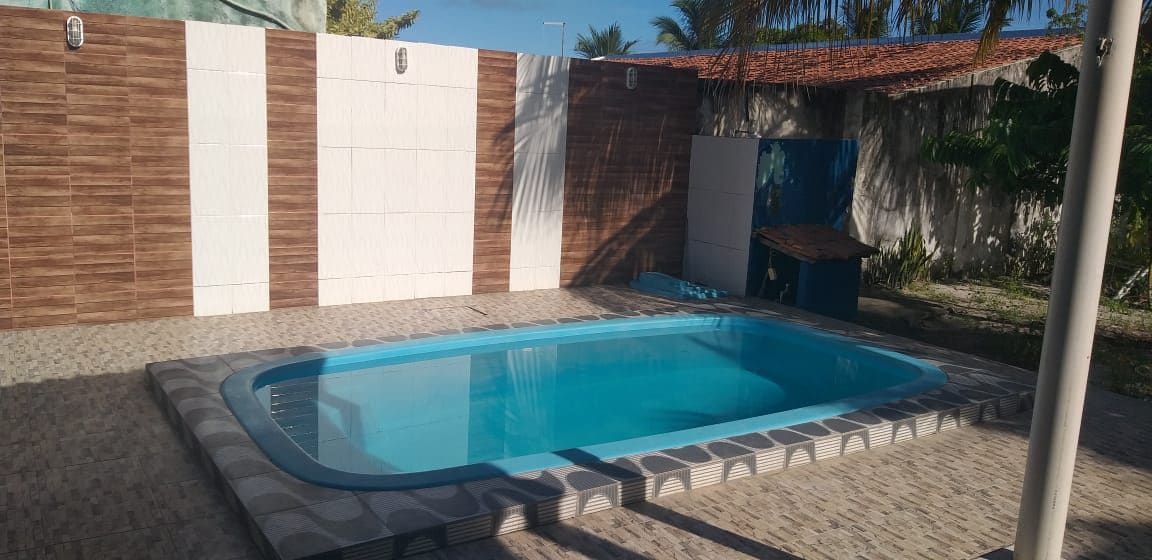 Casa de Praia com piscina - aconchegante e barato.