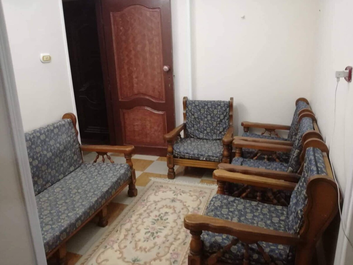 وحدة سكنية غرفتين، دور أول علوي ، الإسكندرية