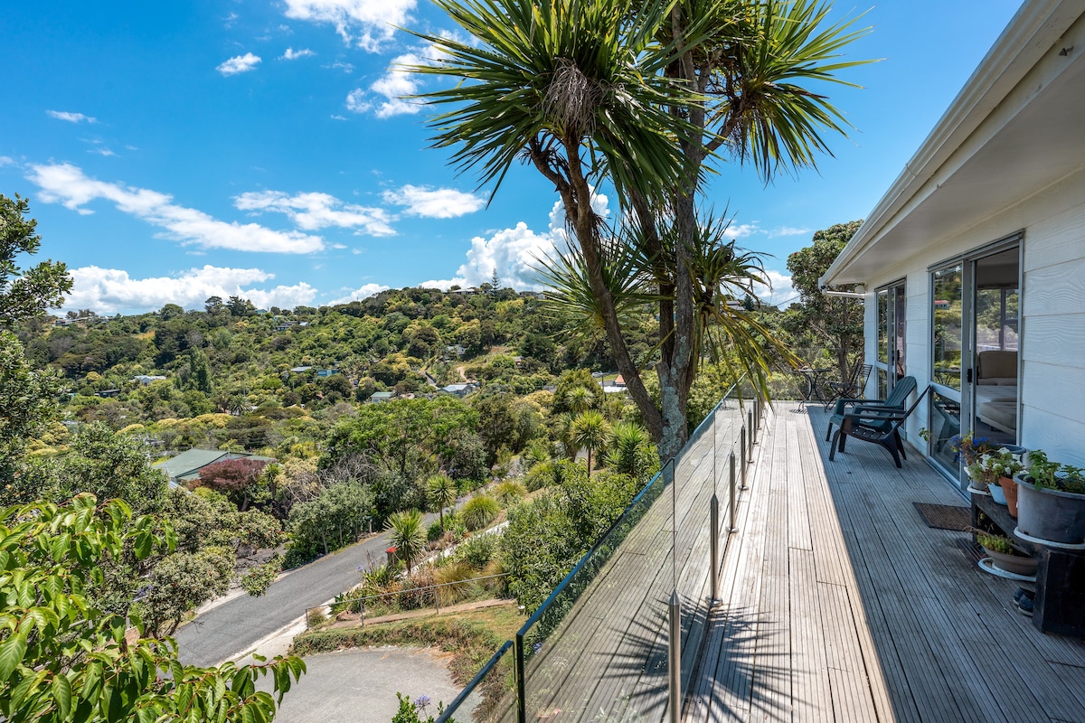 Waiheke。宽敞的私人客房。
安静的区域。