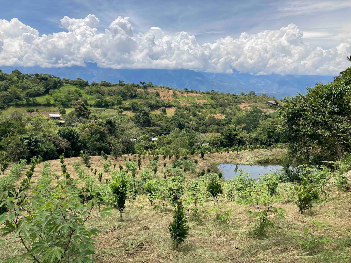 Romántico lugar en la naturaleza Santandereana.