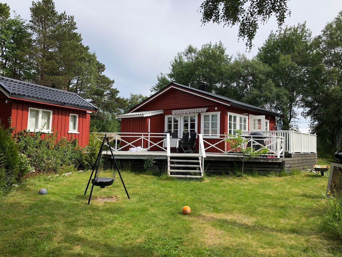Rørvik外面的小木屋， Nærøysund