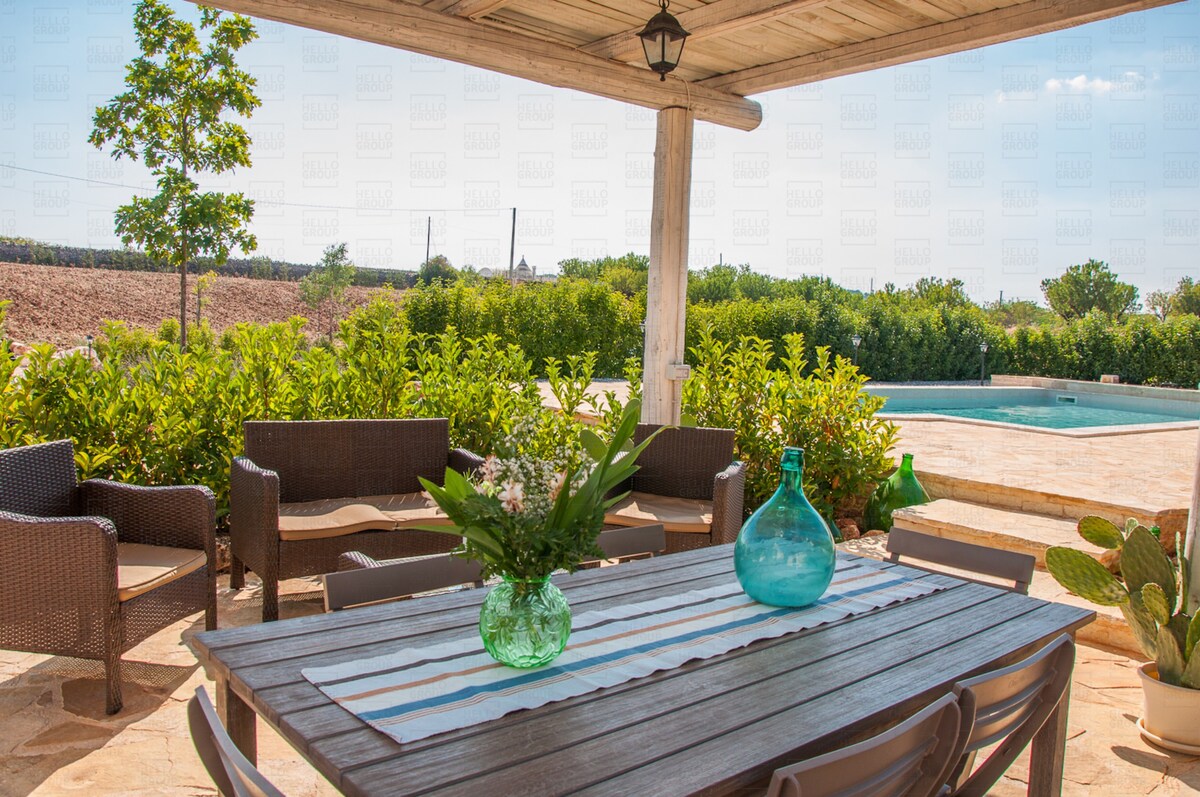 HelloApulia - Trullo di Bacco with private pool