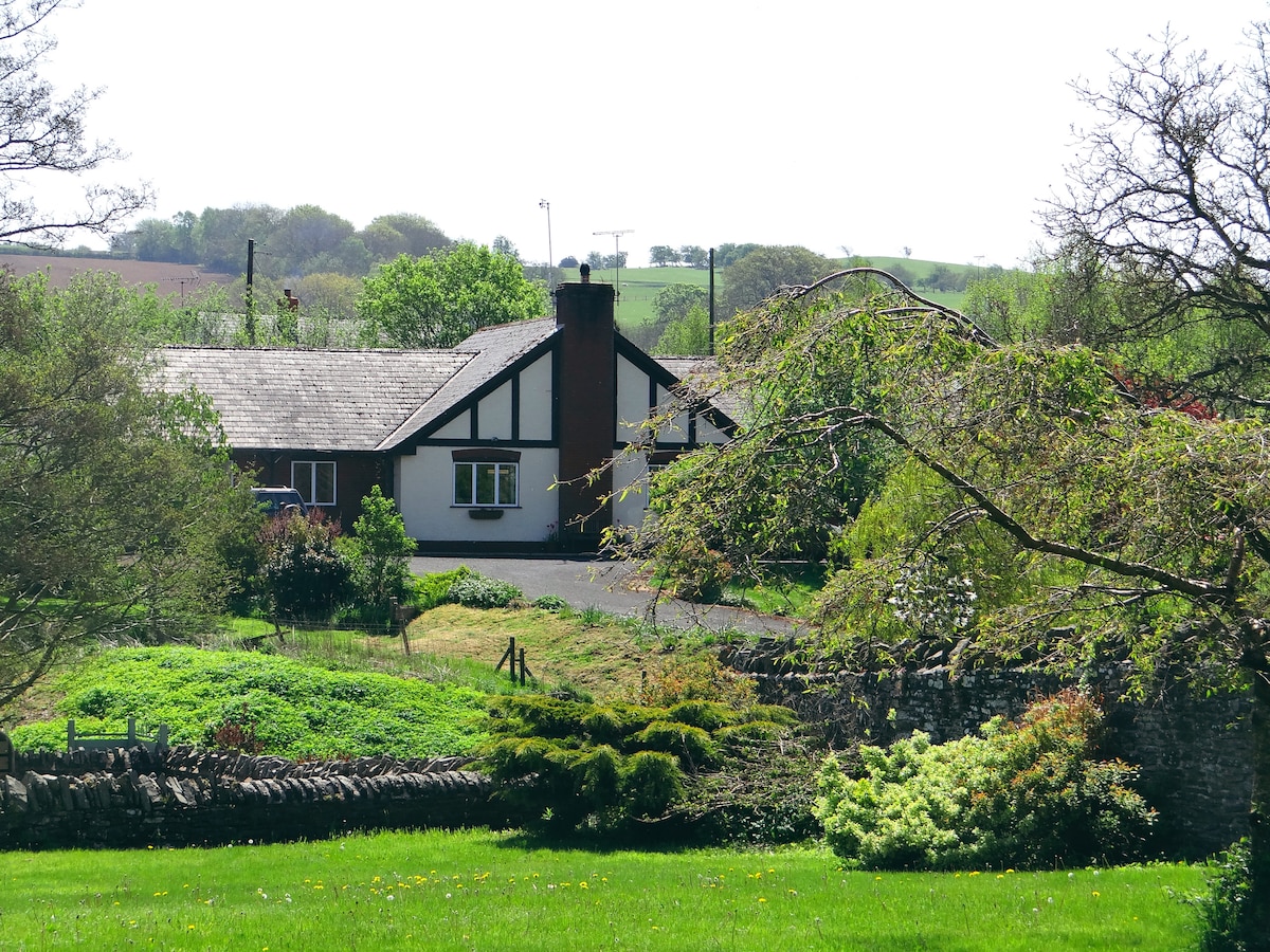 Gladestry, Offa's Dyke Lodge B&B, Twin Room