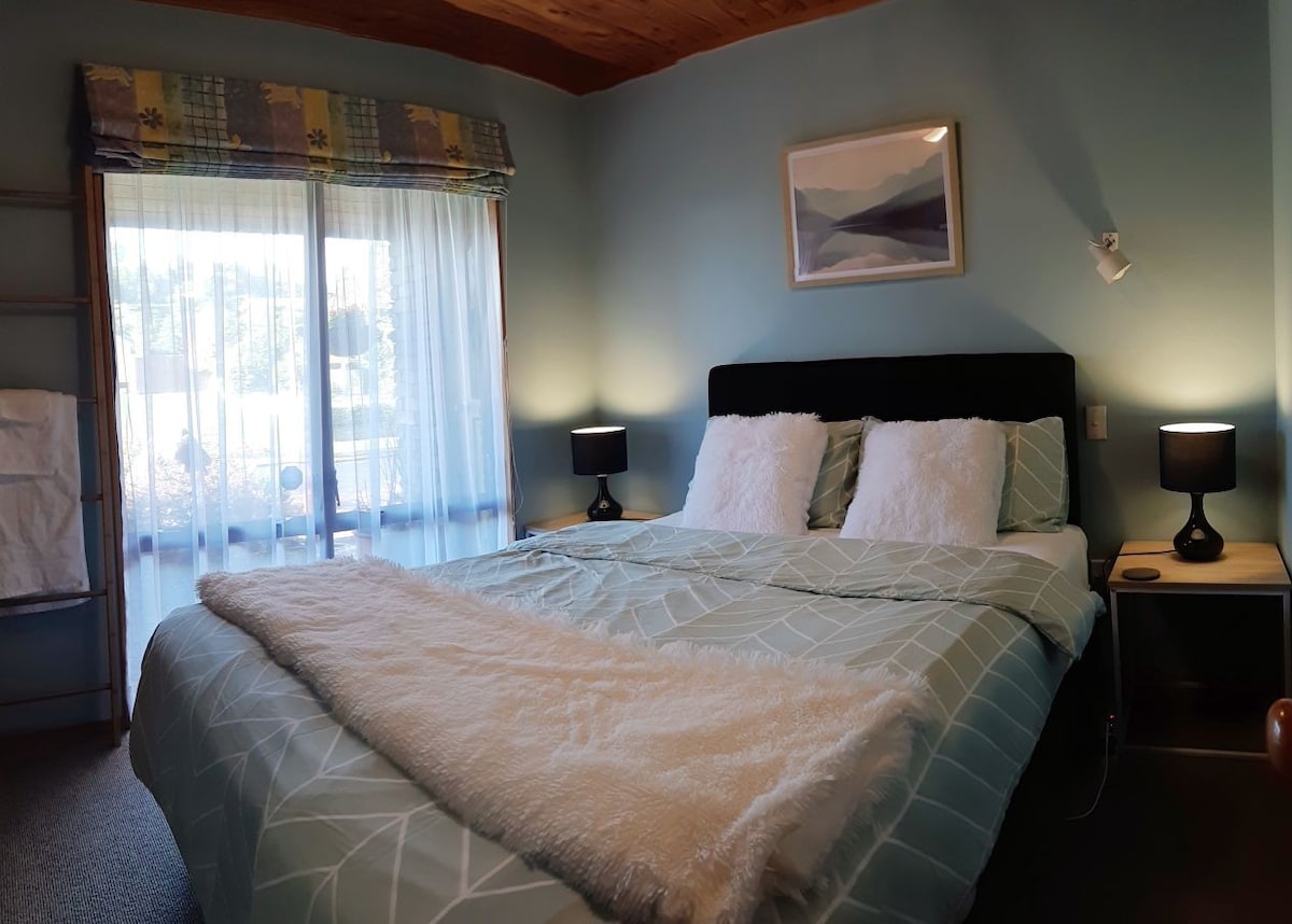 Rotorua度假木屋-舒适的2卧室公寓。可住5人