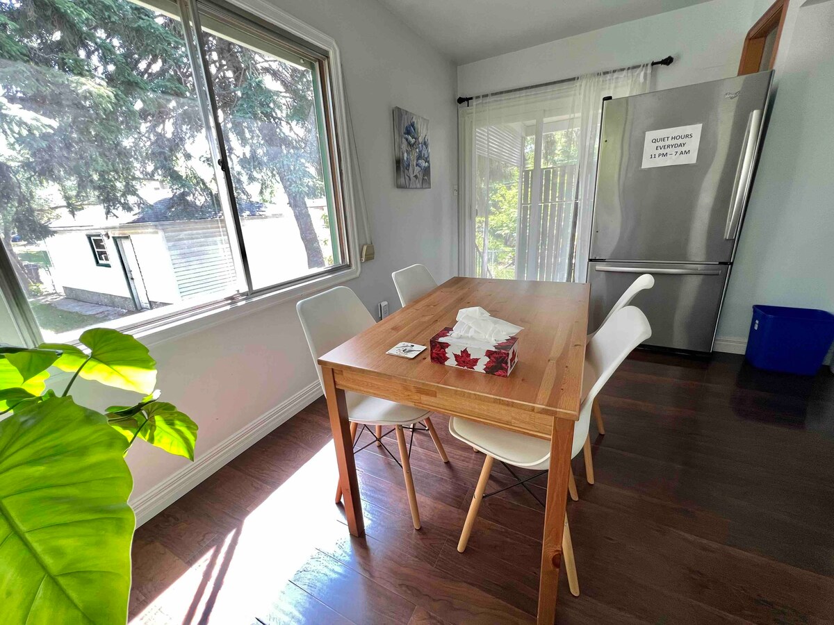 Private room with full-bath in basement