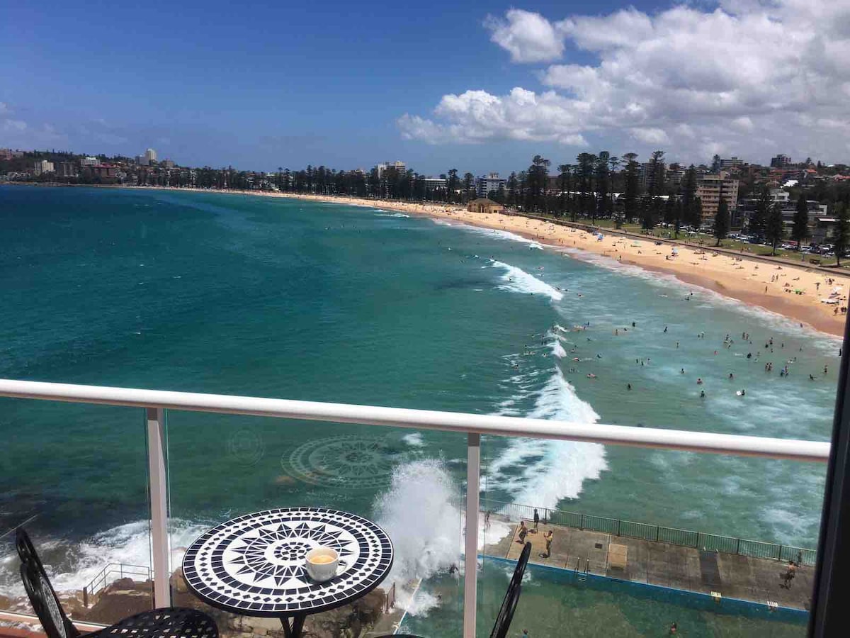 曼利海滨海滩住宿