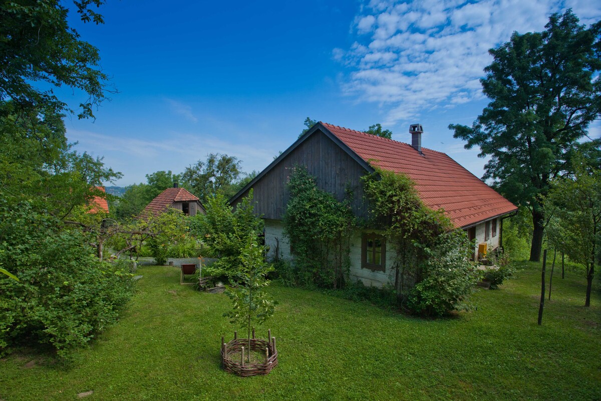 Cottages on Hill, Zagorje, Croatia