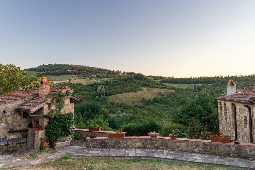 家庭经营的有机Agriturismo -别墅