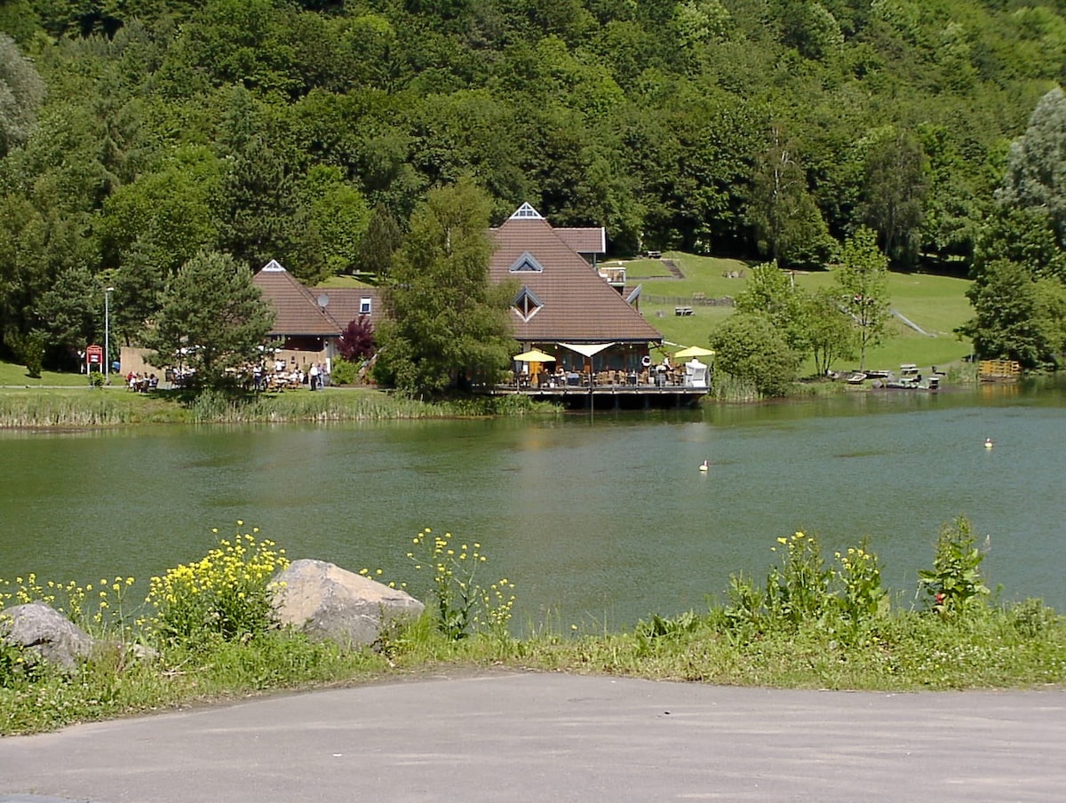 Ferienhaus Heides Hütte 3 am Waldsee Rieden/Eifel