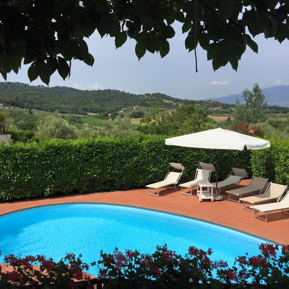 La Poggerina别墅、私人泳池和迷人的景观