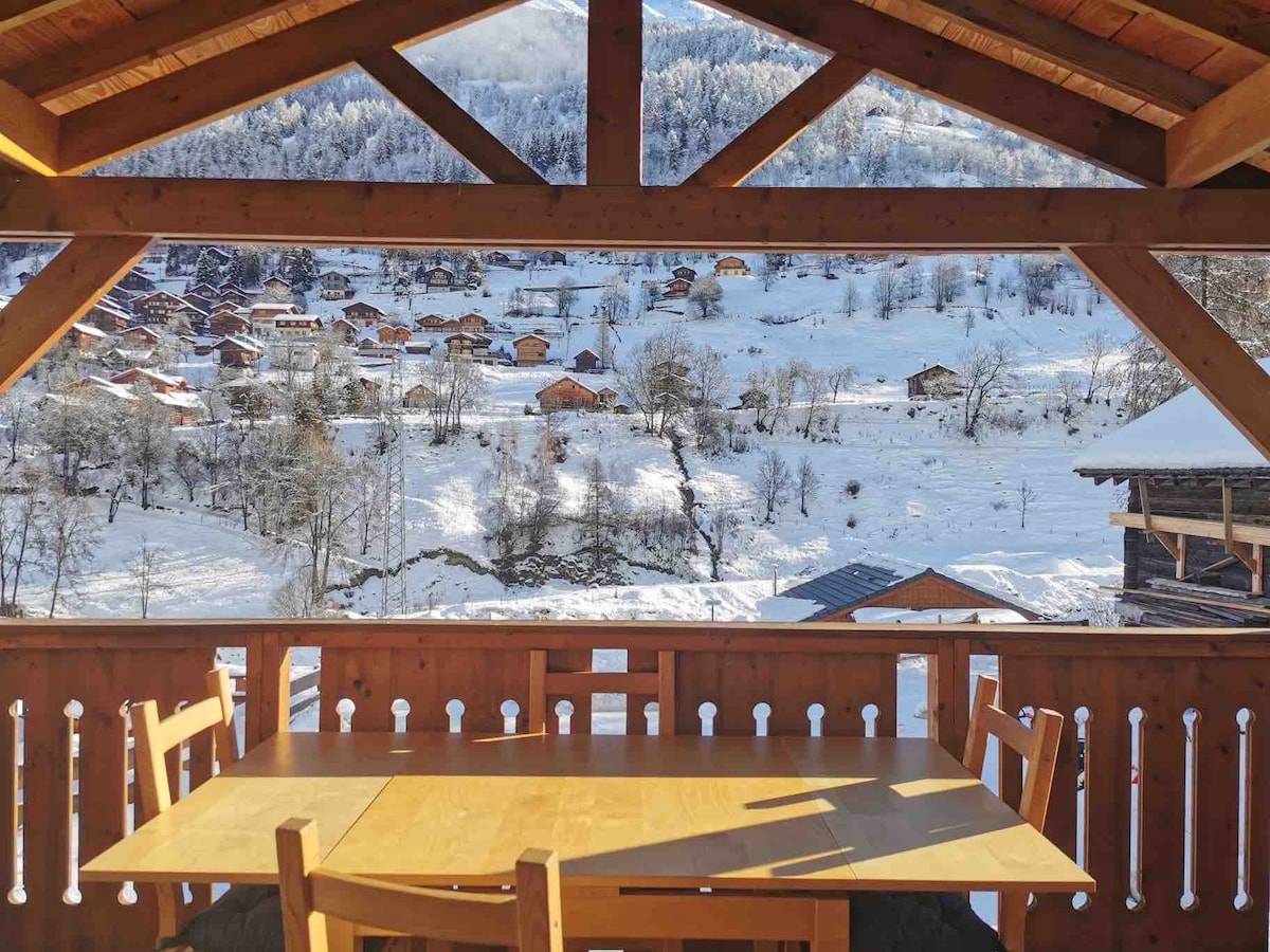 Chalet en bord de forêt