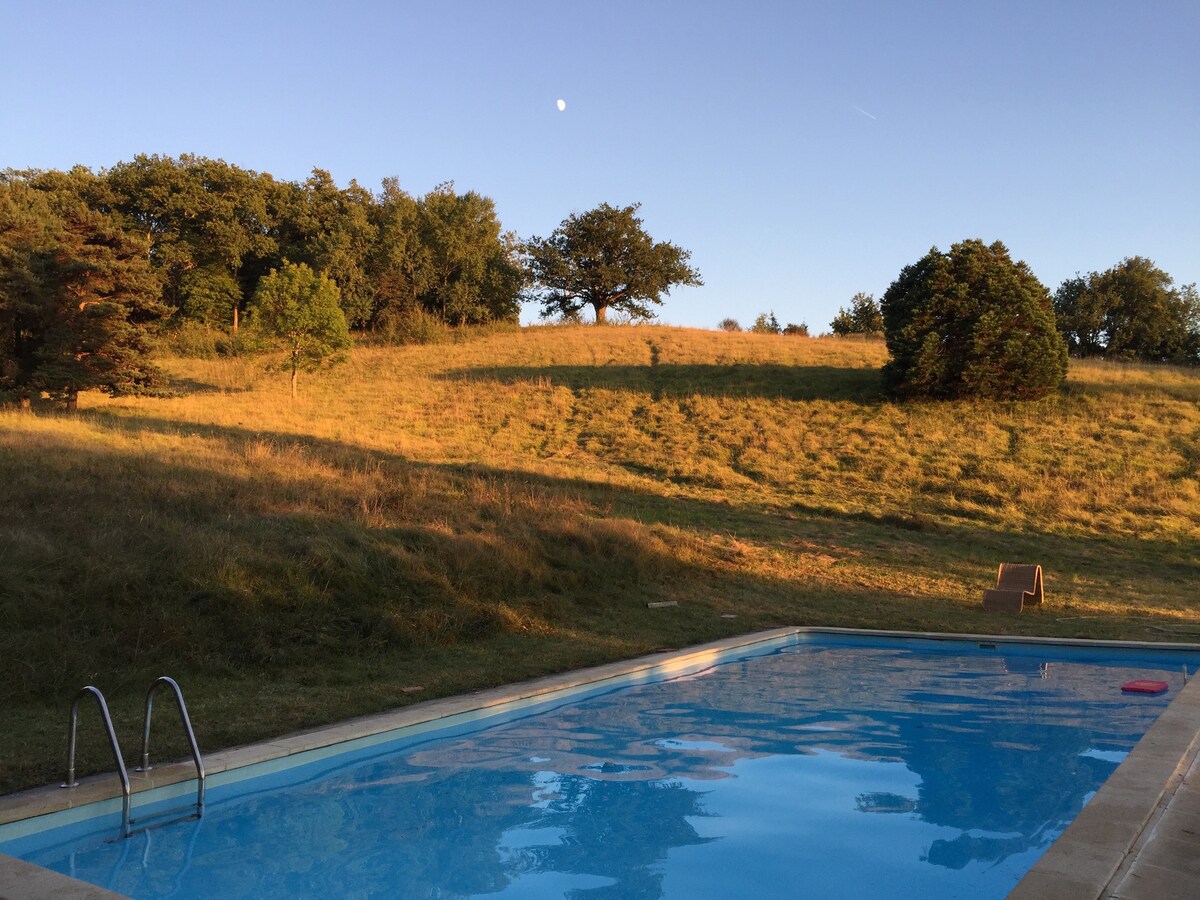 Large gascony property with swimming pool - Gers
