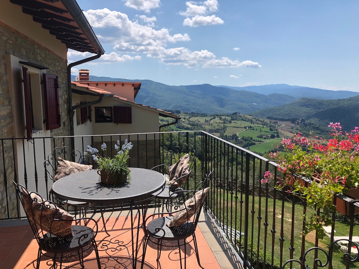 Podere Linari Wisteria Terrace