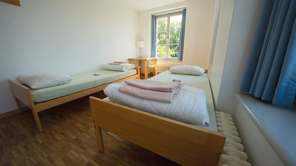 单人房，共用卫生间| Richterswil青年旅舍