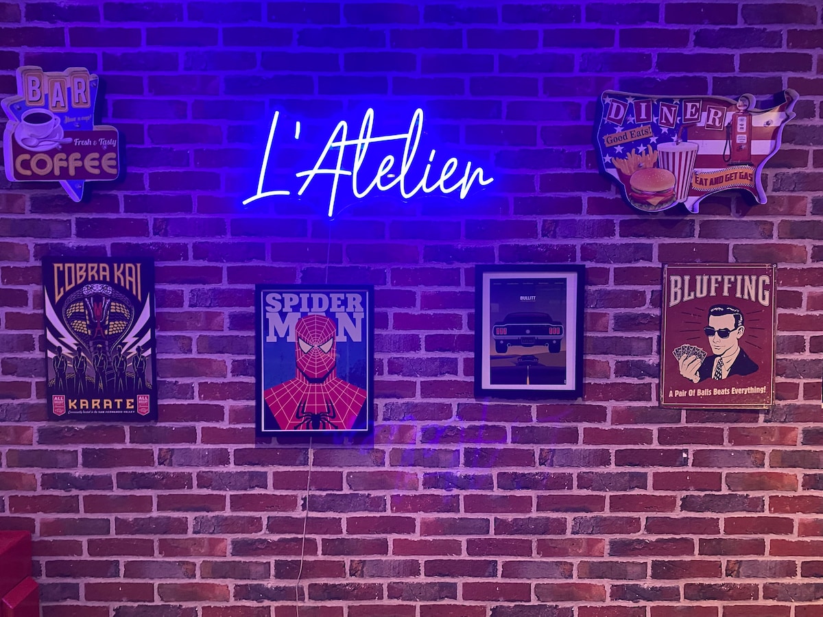 L 'Atelier *靠近斯特拉斯堡的著名套房