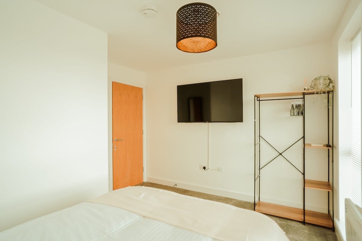 Chic apartment Salford Quays (bedroom 1)