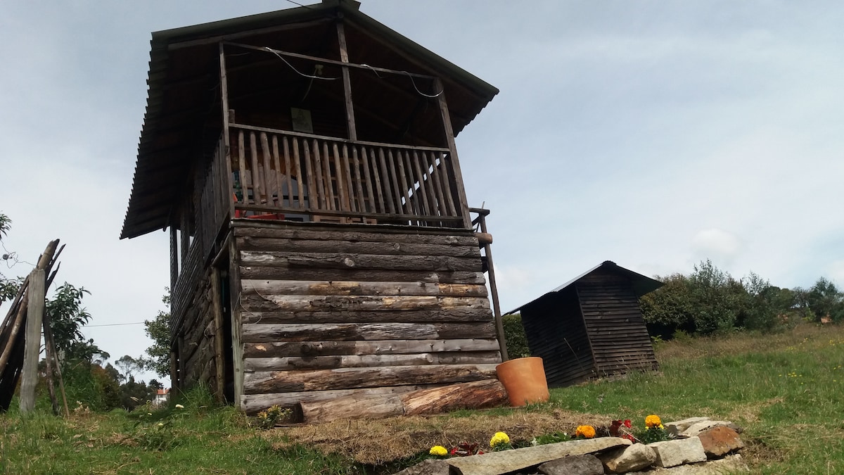 Te Faruru. Cabaña  acogedora cerca de Bogotá