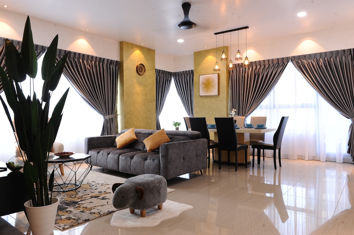 舒适的住宿3卧室@ Arte Plus, Jln Ampang