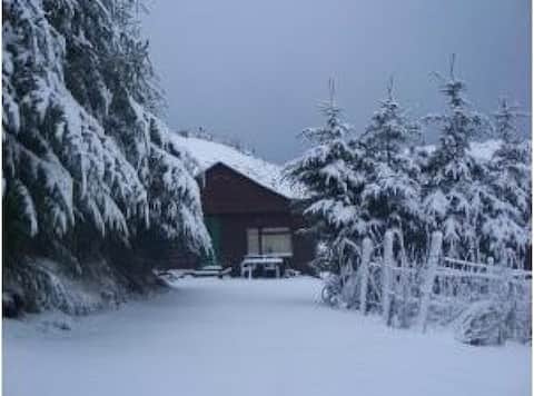Bankhead Cabin with Hot Tub in Aberdeenshire
