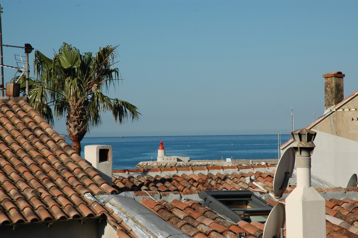 T2 Port de Sanary - Grande terrasse