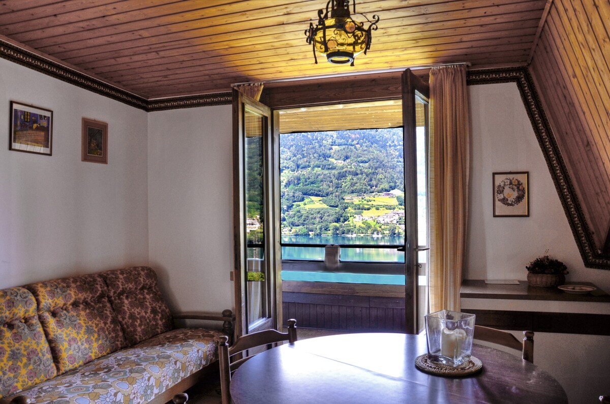 「Fiordaliso」公寓，可俯瞰湖景