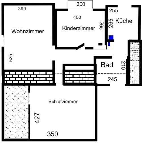 度假公寓Urlen Kassel （卡塞尔） - ，度假公寓1 ， 60平方米， 2间卧室，最多6人