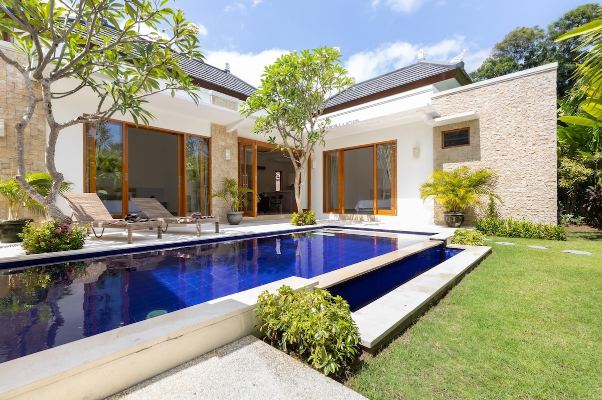 全新2卧Tigah Villa La Vida ，位于巴厘岛水明漾中心地带