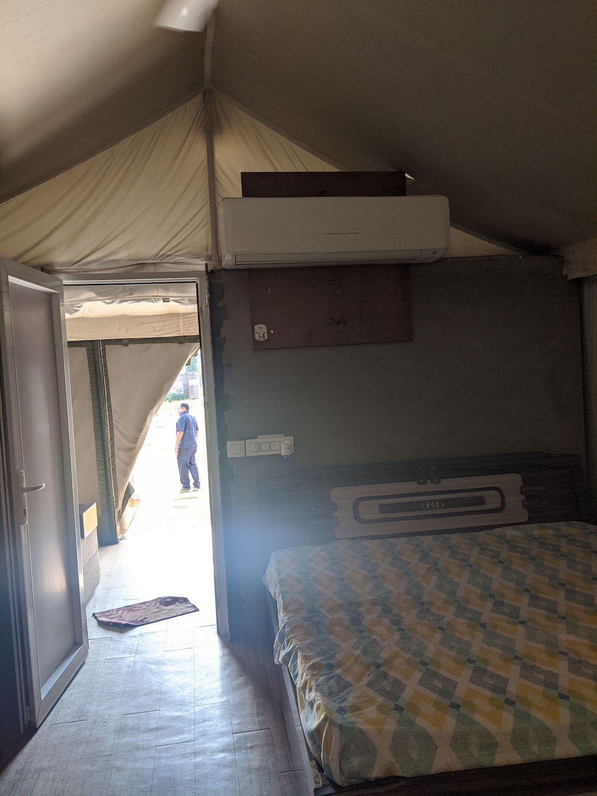 Farm stay with tent house