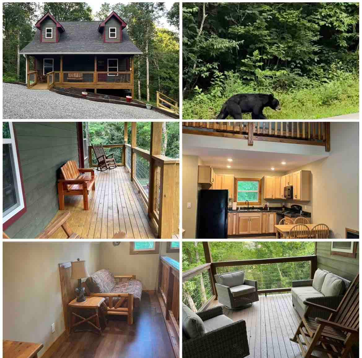 New Cozy private cabin Smoky MountainsTownsend  TN