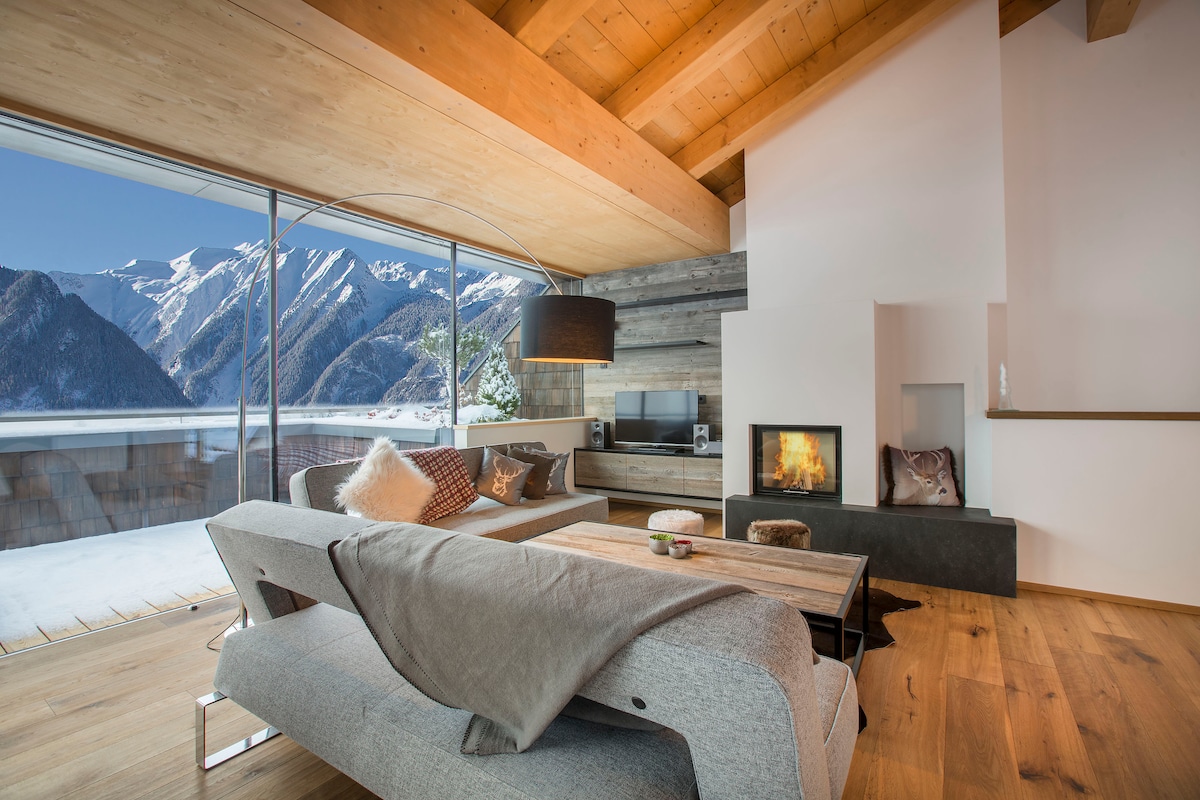 HIGH-END PENTHOUSE┃3BR┃SAUNA┃KITZBÜHEL ALPS