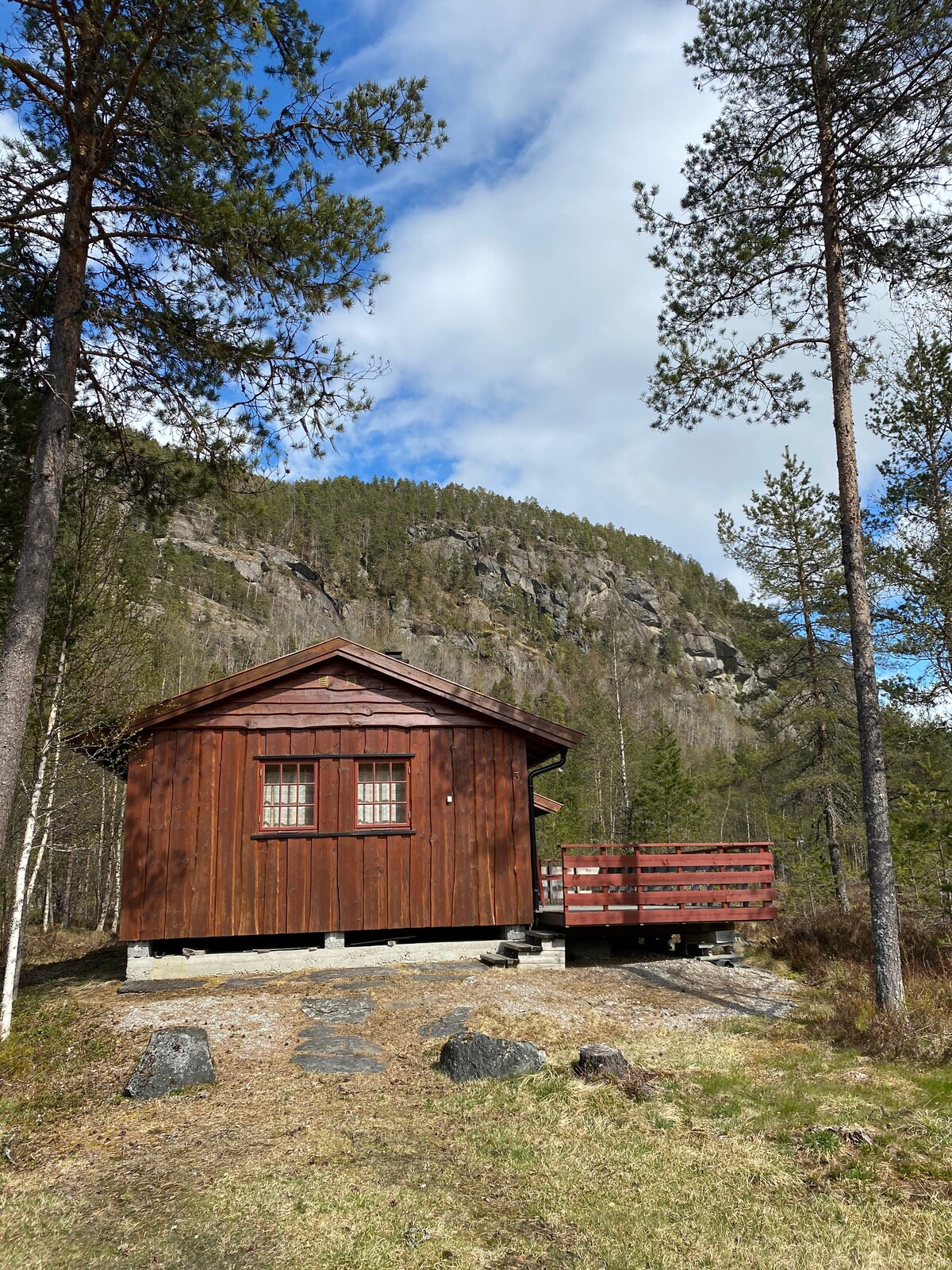 靠近淡水的小屋