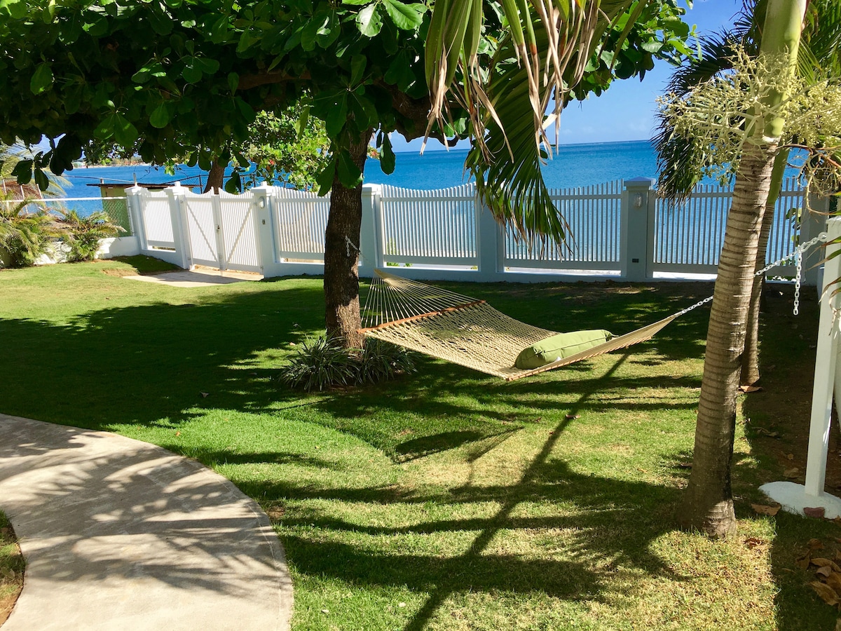 Entire BEACHFRONT Gated "Beach Bliss" Home