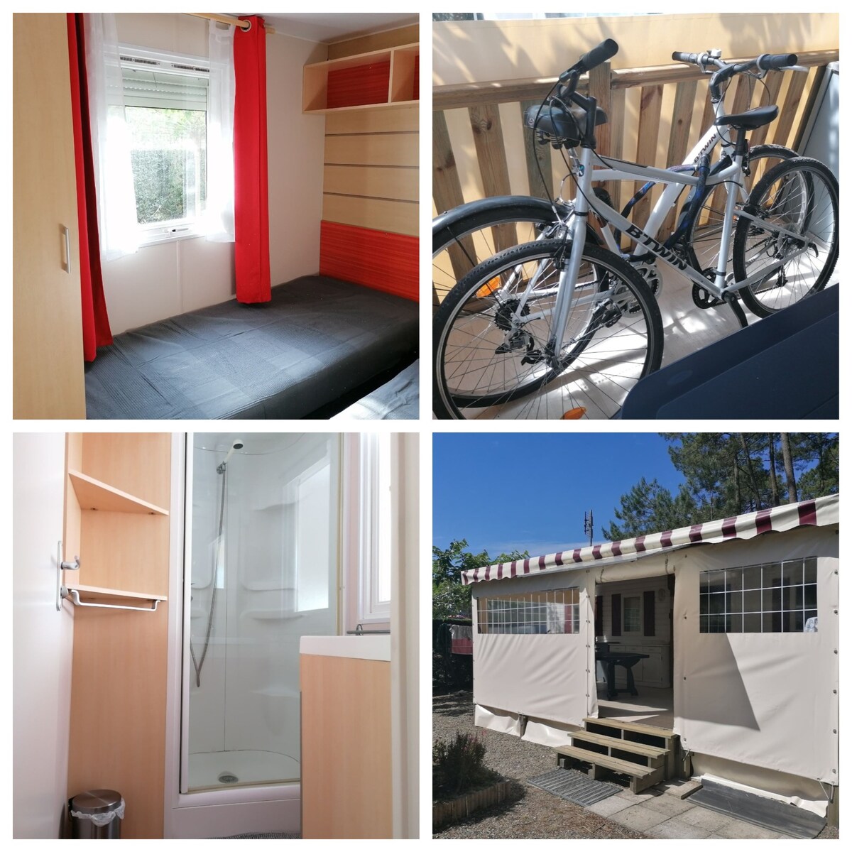 Landes France Contis的Mobilhome 4人* * *