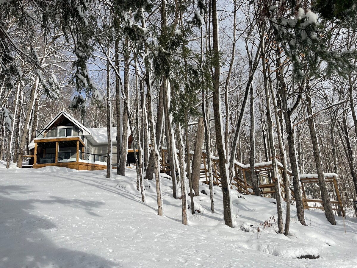 斜坡滑雪度假木屋， 4卧， Hottub