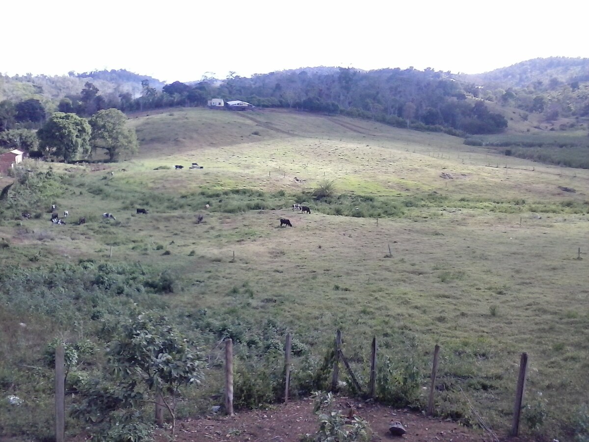 Lugar de descanso e contato com a natureza