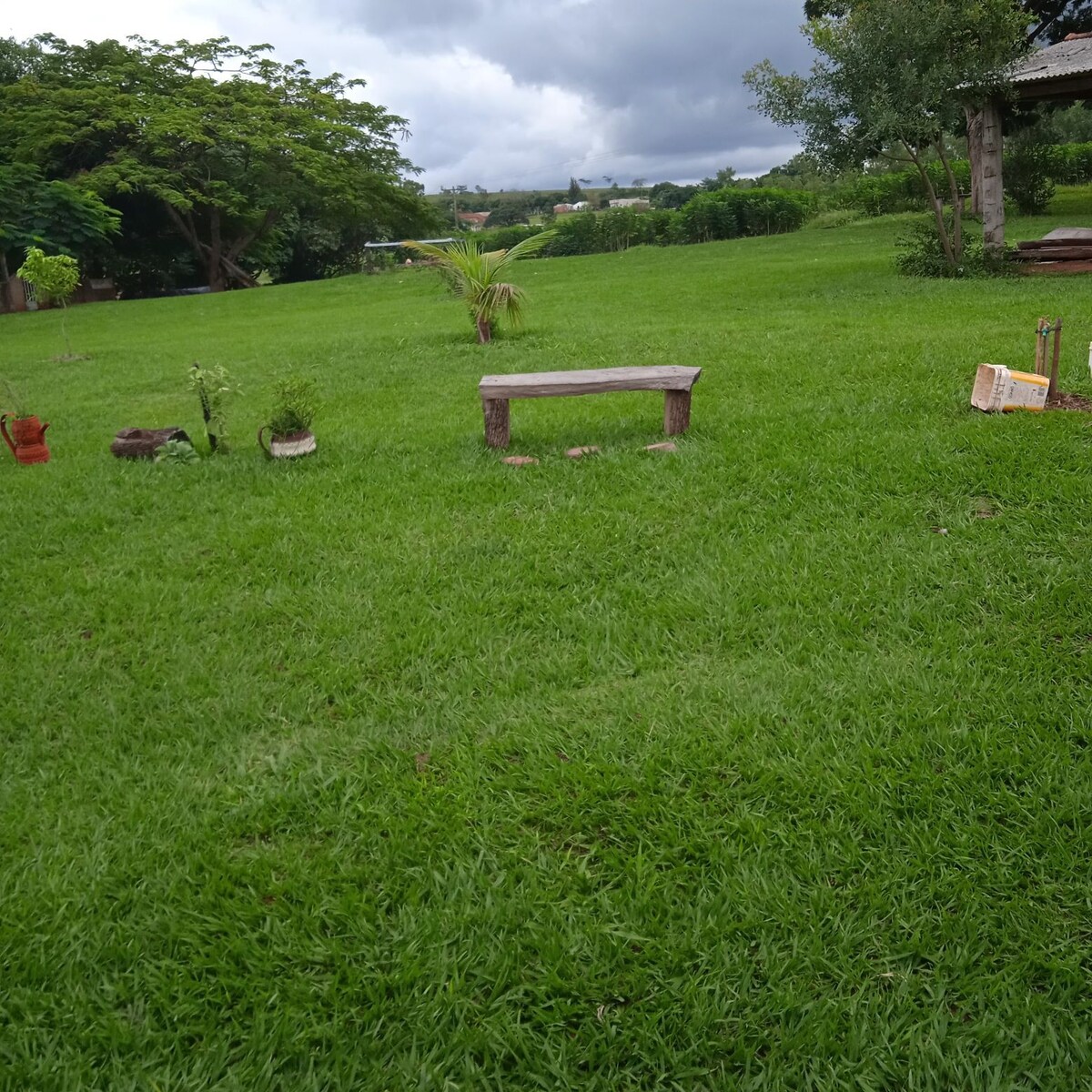 Área Lazer com a natureza