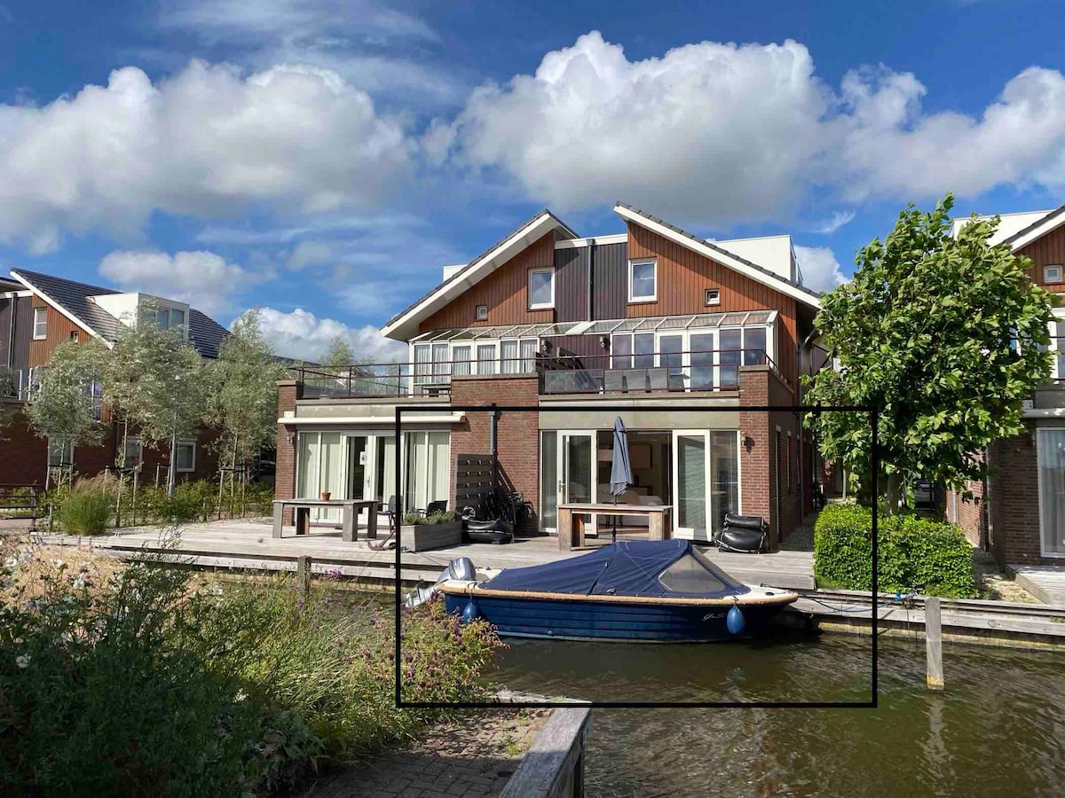 可爱的B&nB 't Zaanse House at the water