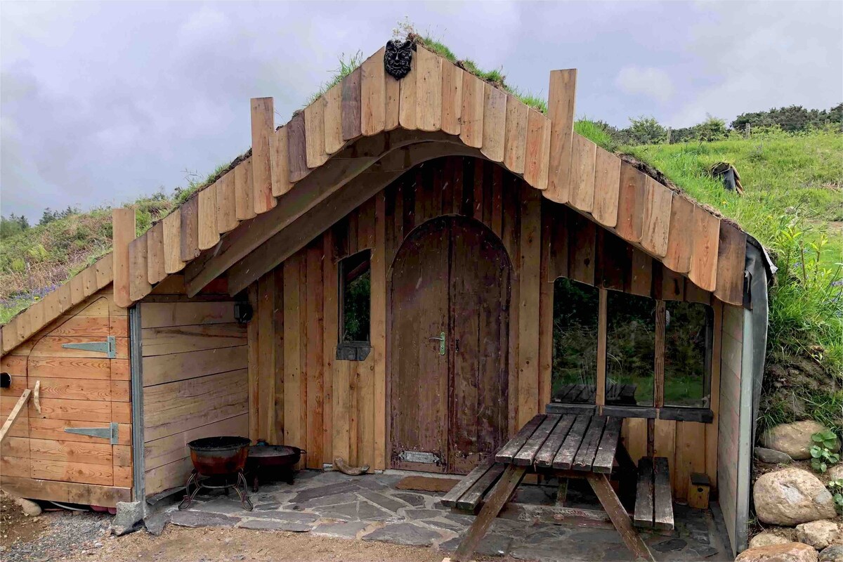 Viking Longhouse/Underground Hobbit Tiny house