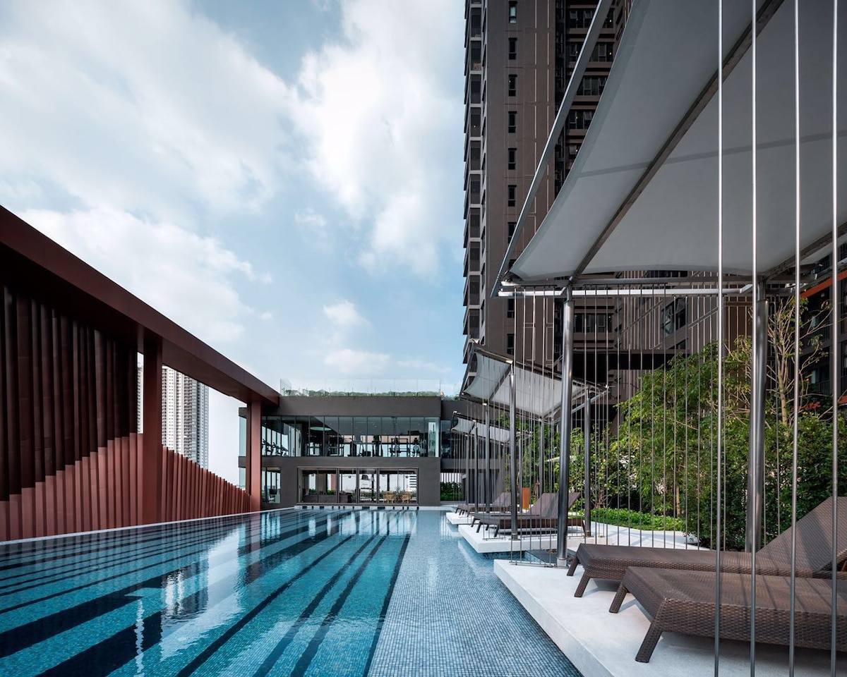 泰国曼谷最新网红公寓C EKKAMAI&THONG LOR高级公寓-2919