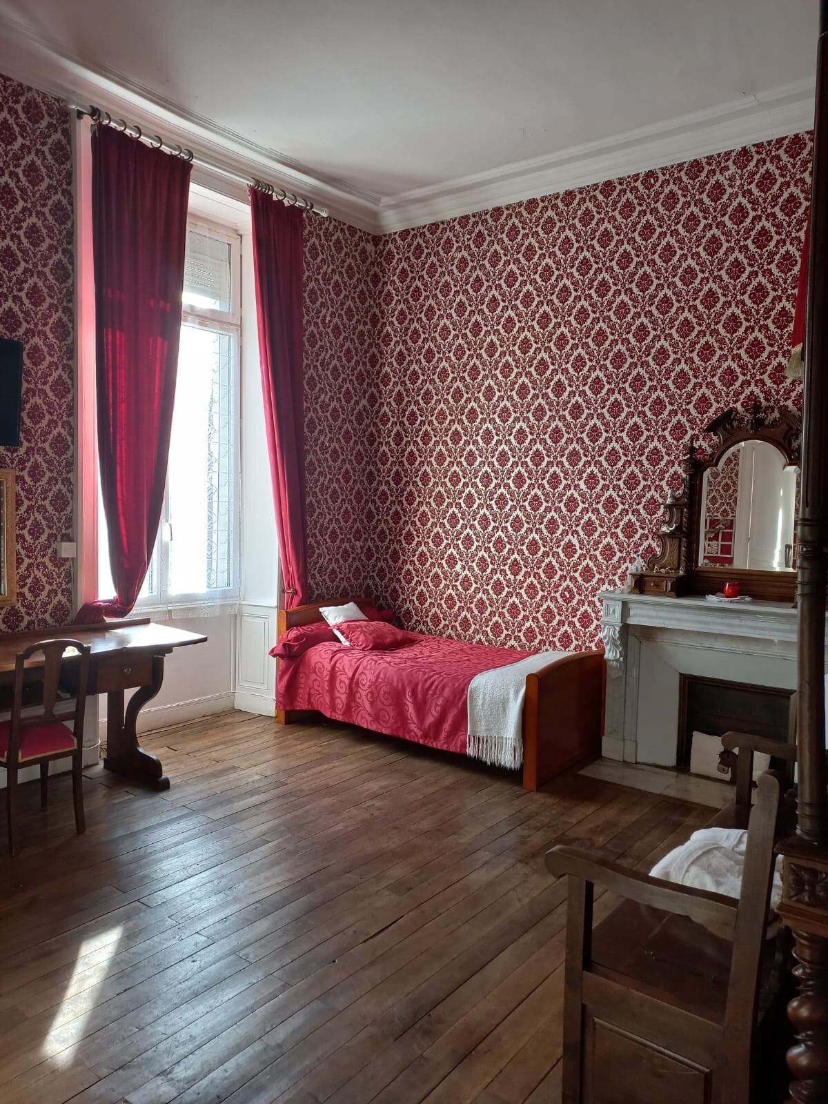 chambre dans château